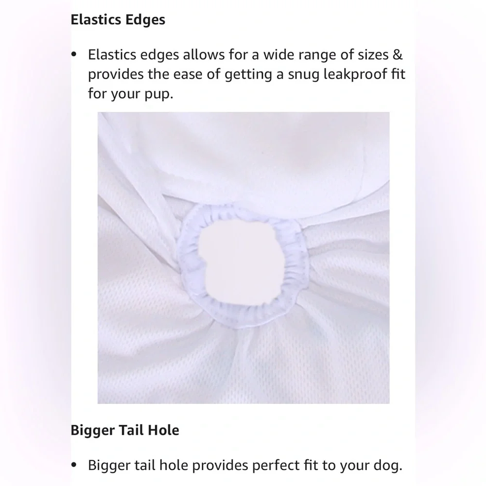 Extra Small Doggie Diapers (2pack)